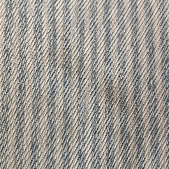 Free People we the free piper midrise cropped wide leg pants.Sz 26 jeans striped - Picture 13 of 14